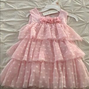 Pink baby girl dress